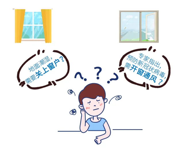糾結了！開窗通風防新冠狀病毒，但返潮又來了。